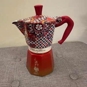 Dolce & Gabbana Multicolor Patterned Coffee Maker